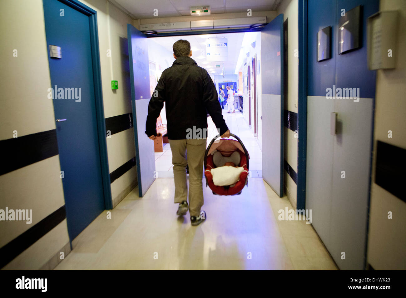 Maternité laissant Banque D'Images