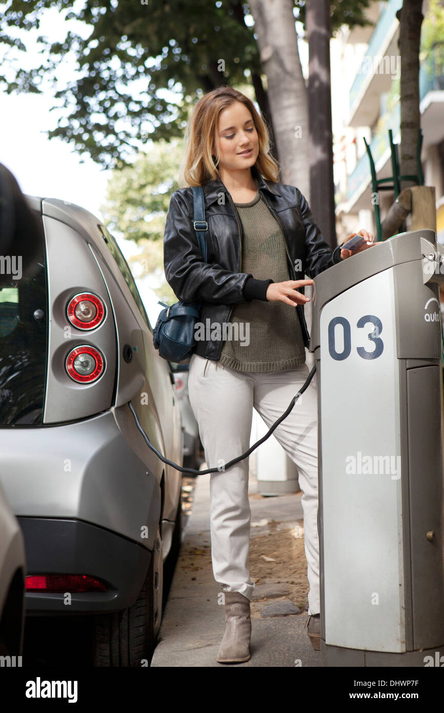 CARSHARING Banque D'Images