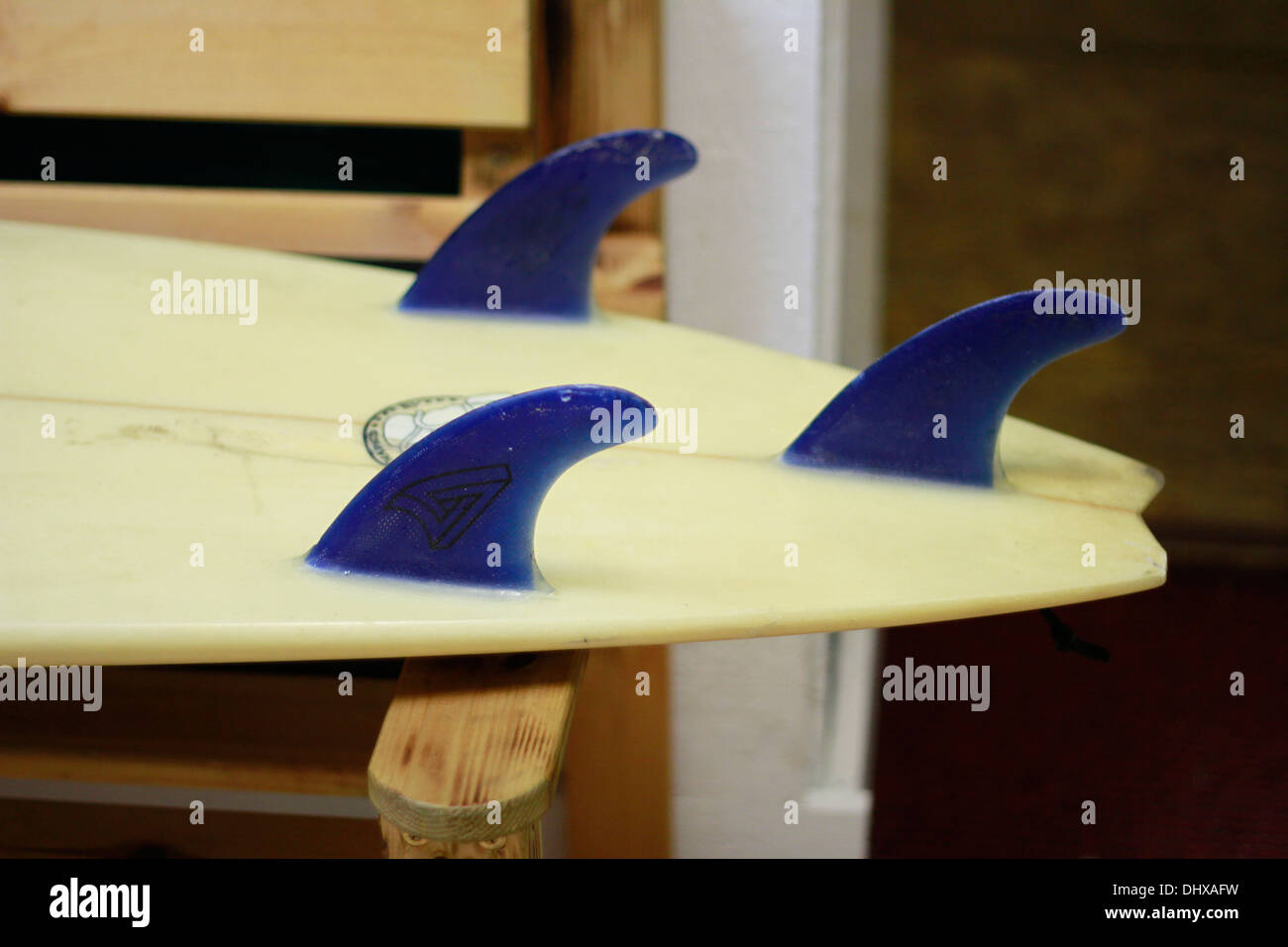 Aileron de surf Board Banque D'Images