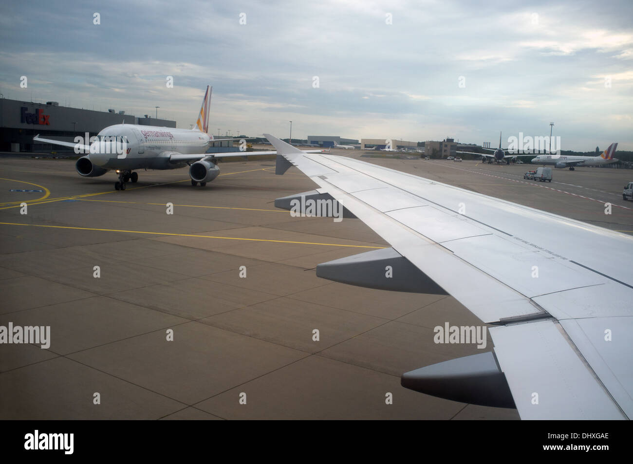 L'aéroport de Cologne Allemagne Banque D'Images