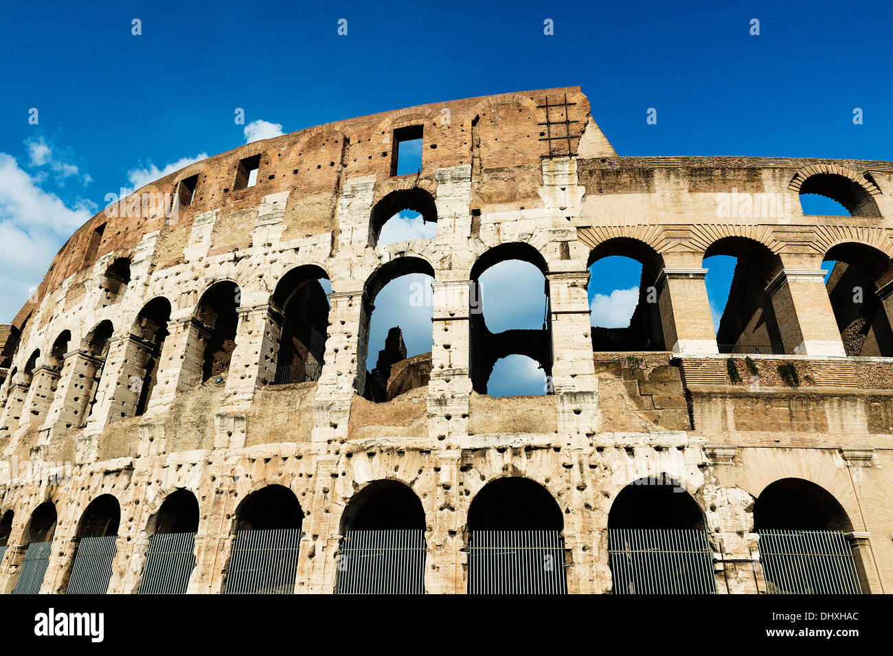 De l'extérieur du Colisée, Rome, Italie Banque D'Images