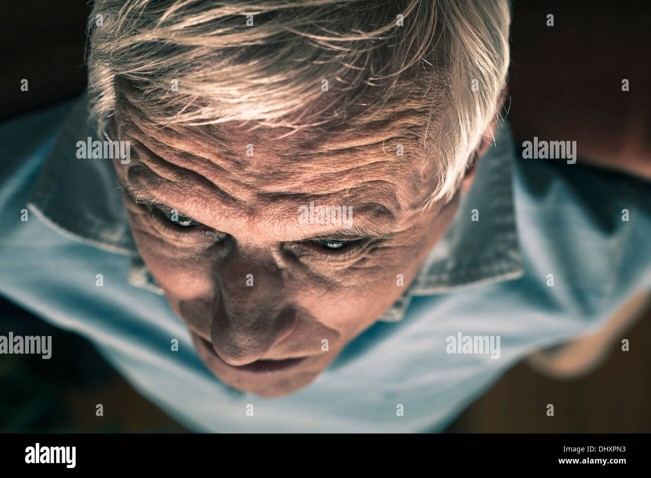 Libre de grave man. Banque D'Images