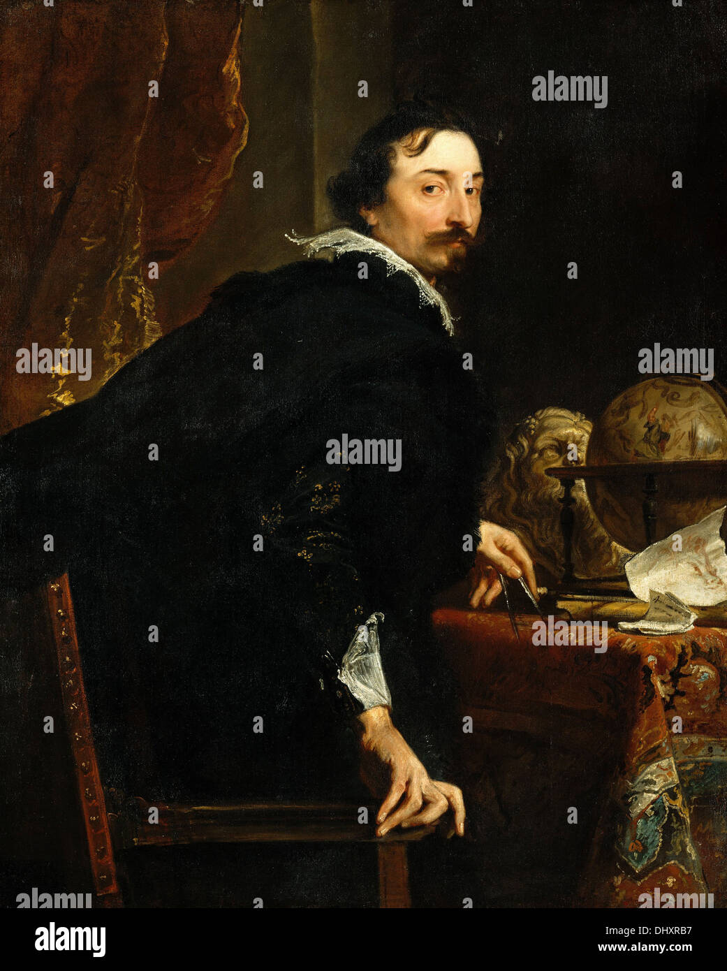 Lucas van Uffel - par Anthony Van Dyck, 1627 Banque D'Images