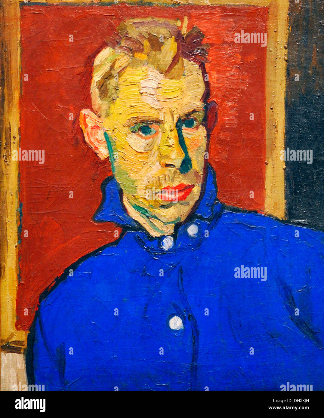 Stuart Davis, Autoportrait, 1919 Banque D'Images