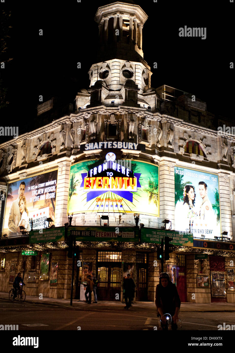 "D'ici à l'Éternité' musical au Shaftesbury Theatre, Londres Banque D'Images