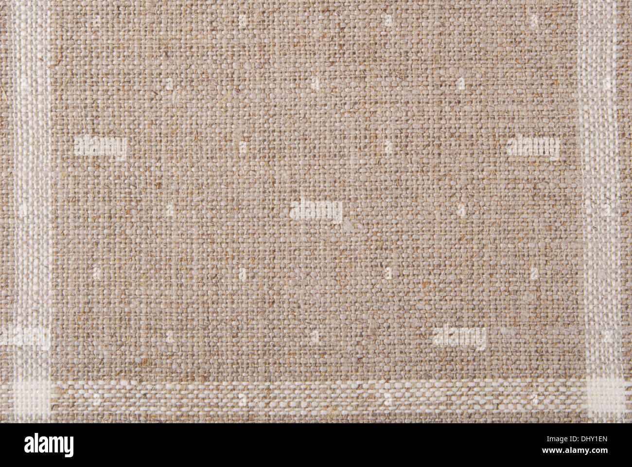 Texture tissu jute lin Banque D'Images