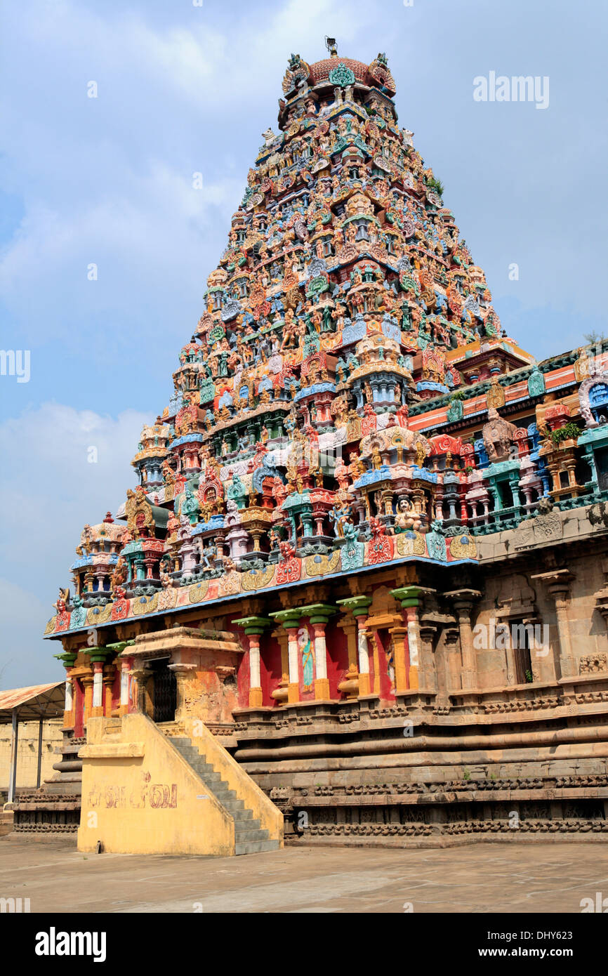 Divya Srivilliputhur Desam, Tamil Nadu, Inde Banque D'Images