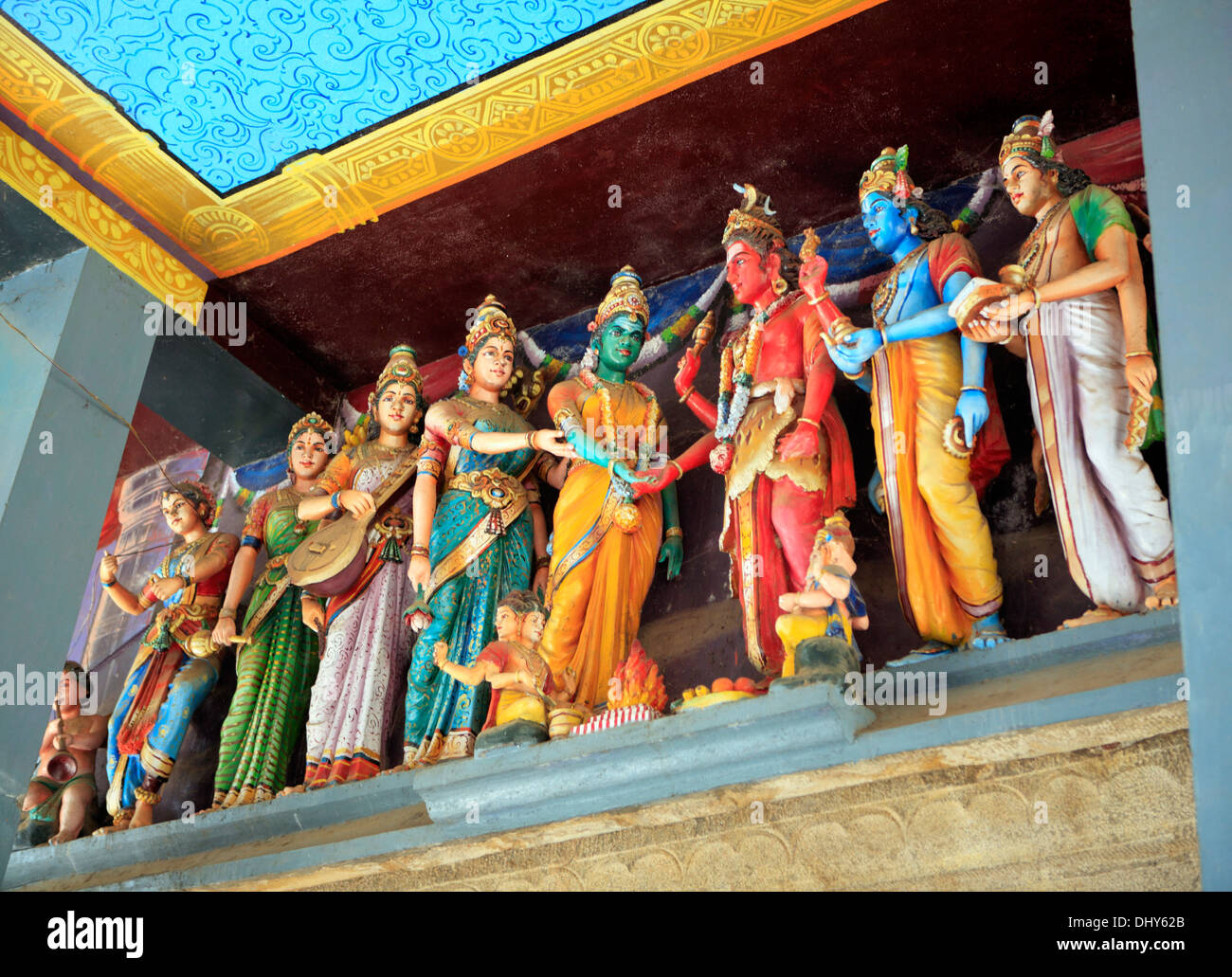 Divya Srivilliputhur Desam, Tamil Nadu, Inde Banque D'Images
