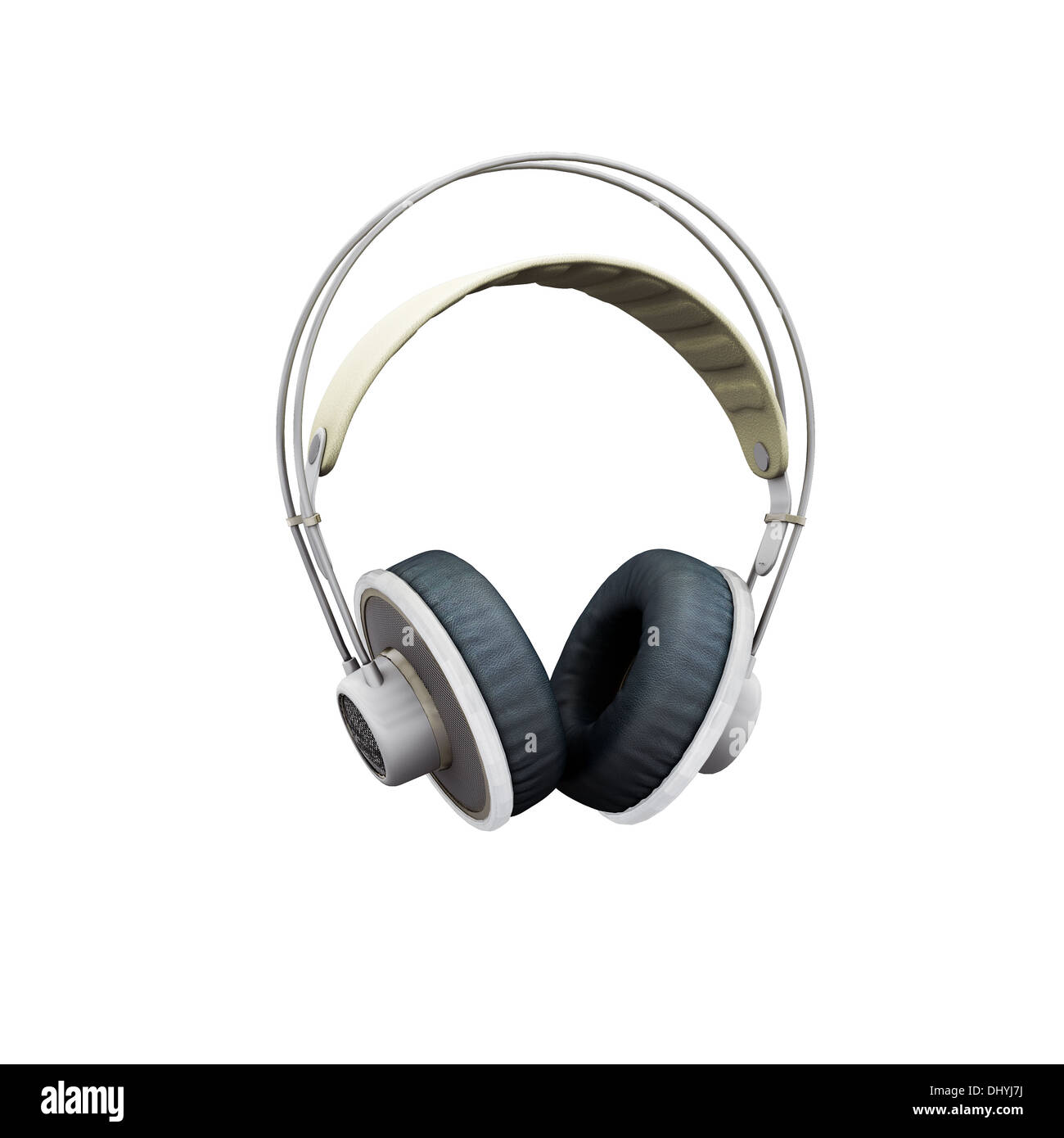 Headphones isolated Banque D'Images