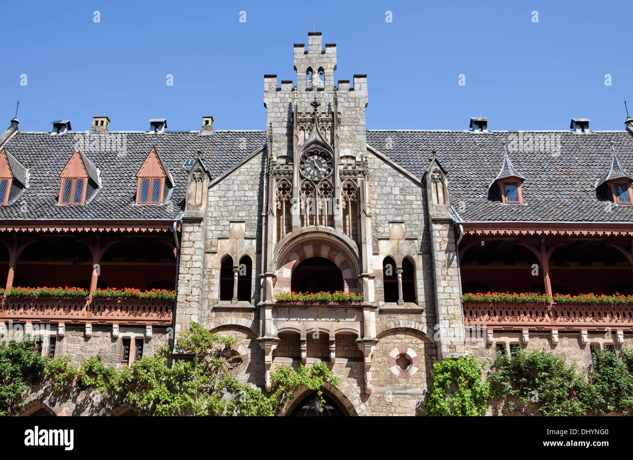 Château de Marienburg, Pattensen près de Hanovre, Basse-Saxe, Allemagne, Europe, Banque D'Images