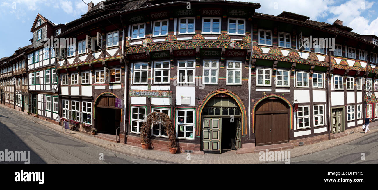 Maisons à colombages, Einbeck, Basse-Saxe, Allemagne, Europe, Banque D'Images