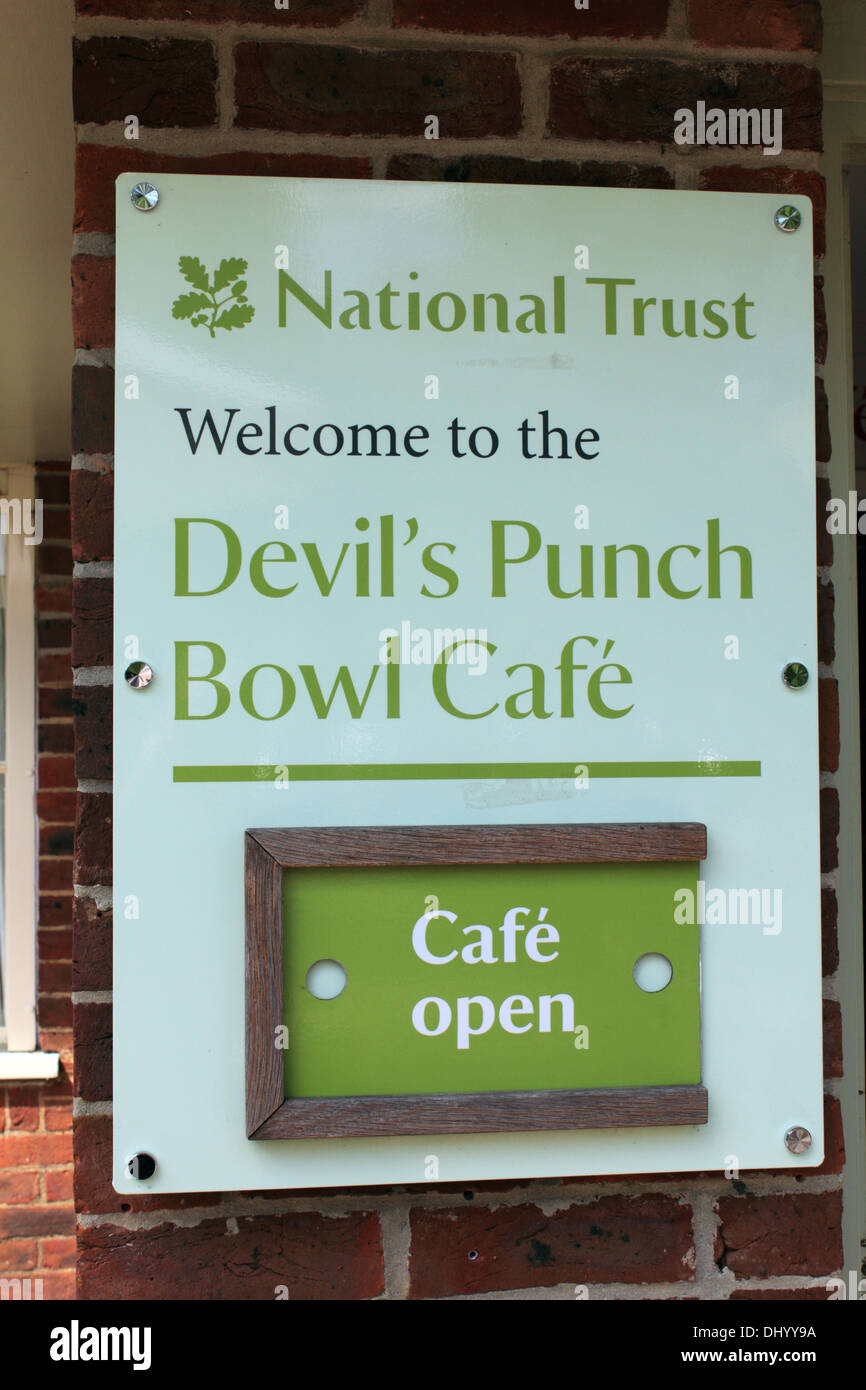 Devil's Punch Bowl Cafe Hindhead Surrey England UK Banque D'Images