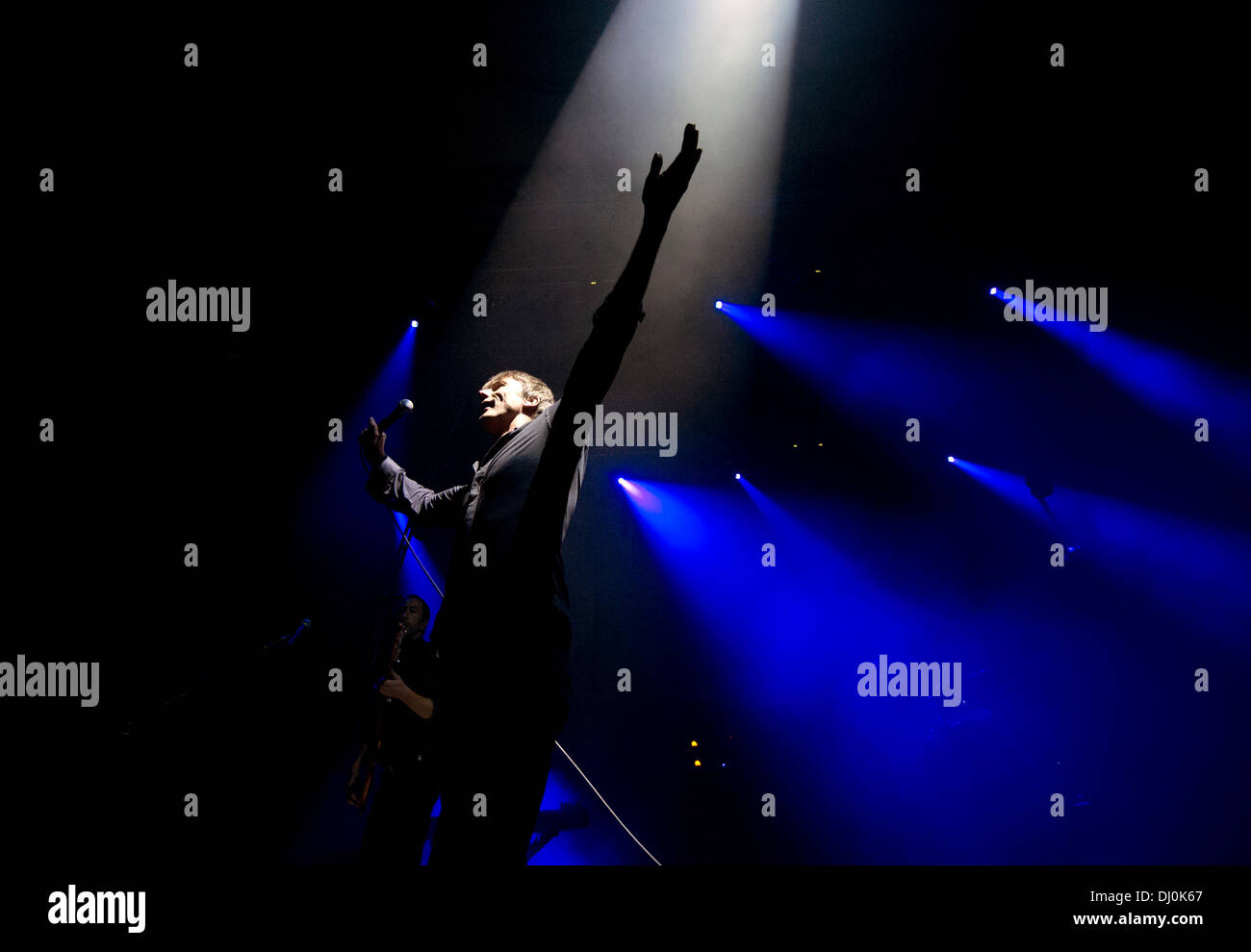 Prague, République tchèque. 16 Nov, 2013. Groupe de rock alternatif anglais Suede effectue à Prague, République tchèque, le 16 novembre 2013. © Michal Dolezal/CTK Photo/Alamy Live News Banque D'Images