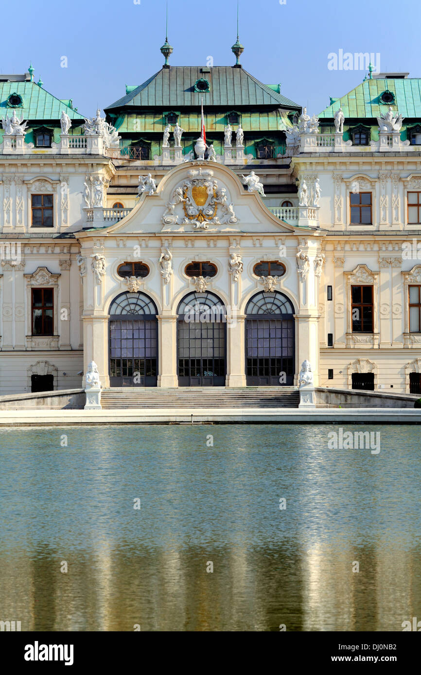 La région de Belvedere, Vienne, Autriche Banque D'Images