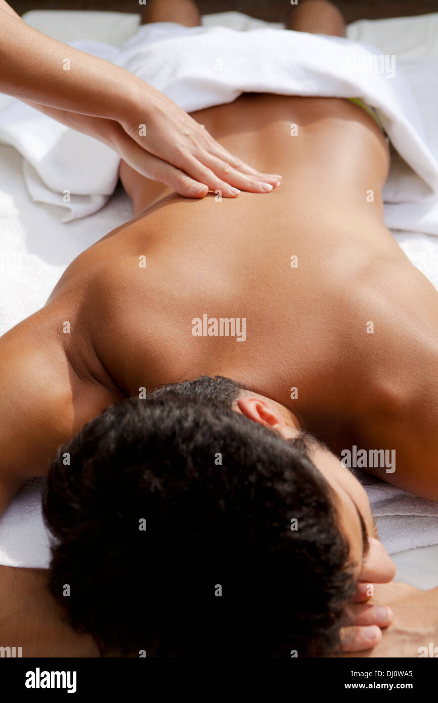 massage Banque D'Images