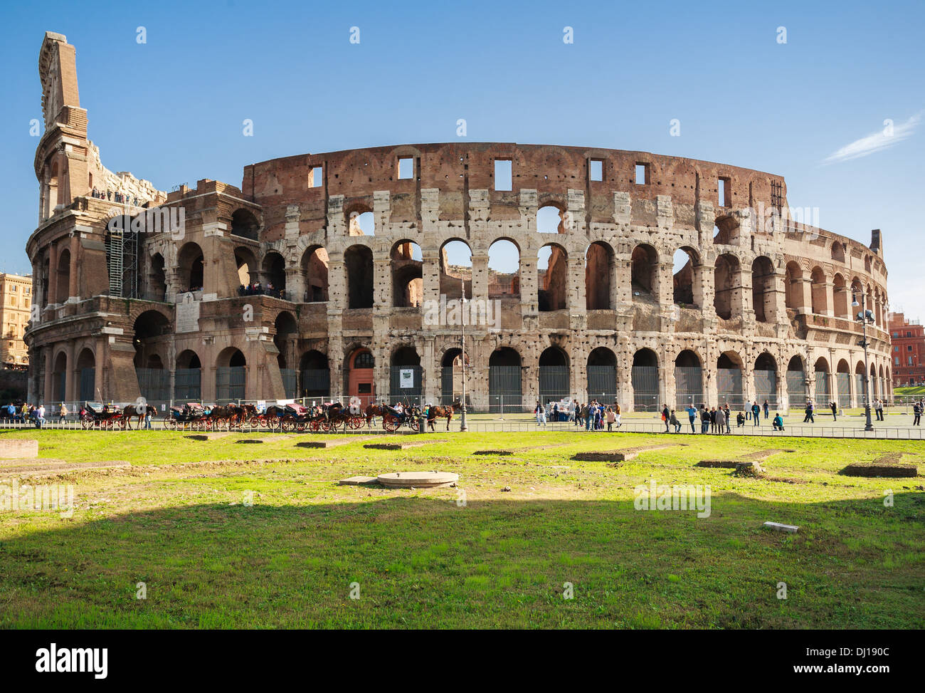 Colisée à Rome, Italie Banque D'Images