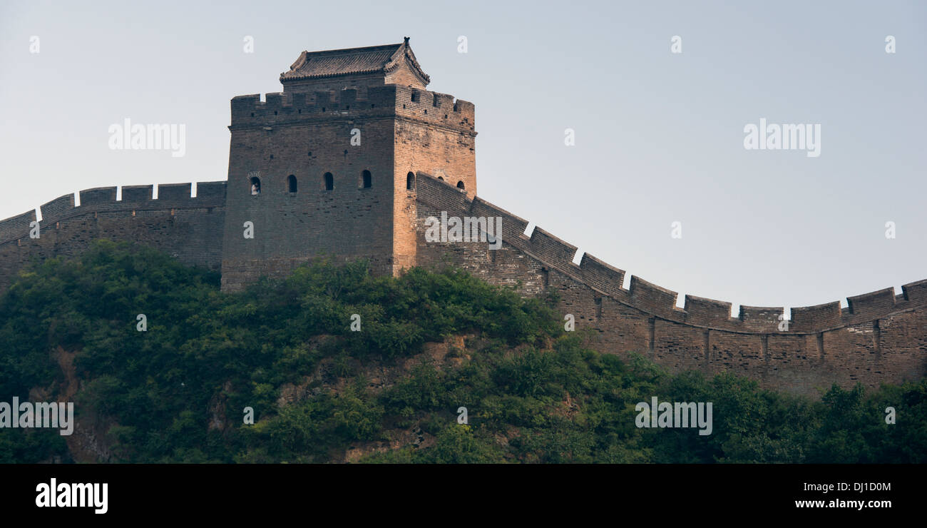 La Grande Muraille de Chine, Chine Banque D'Images