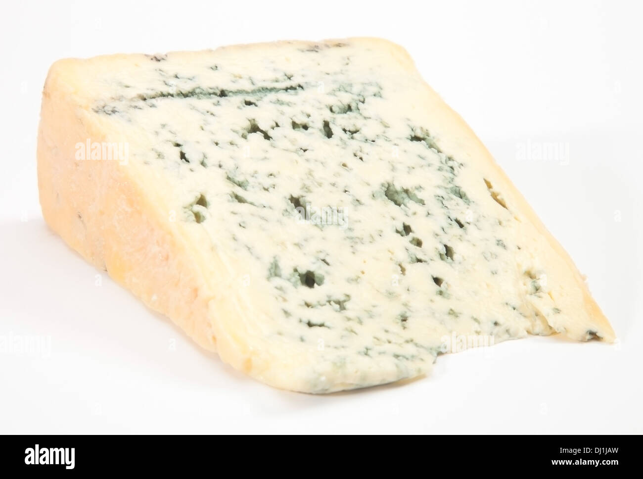 Coin de pleins gros soft Blue cheese Banque D'Images