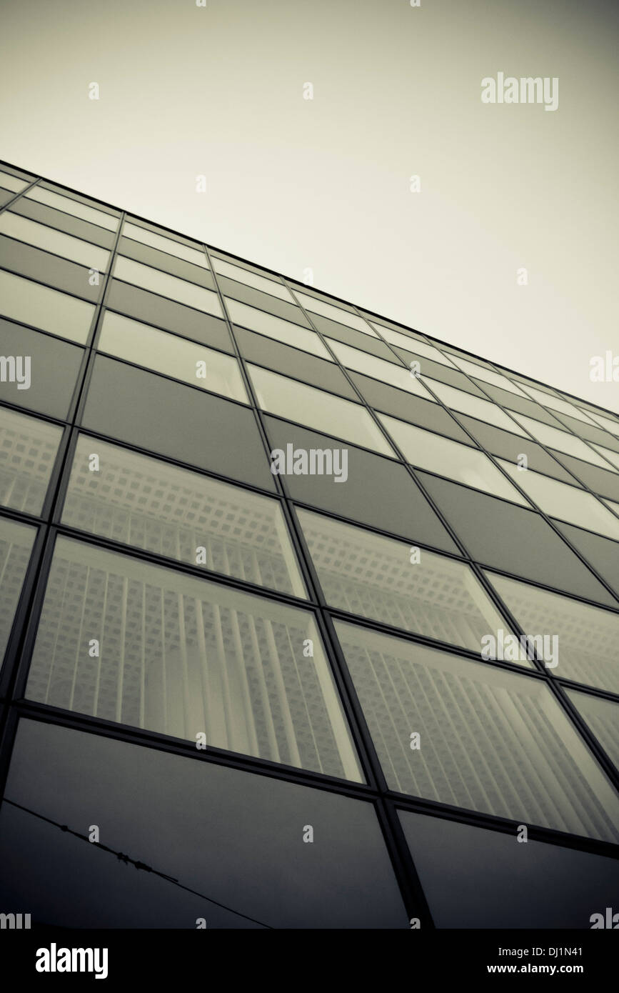 Bâtiment moderne en verre Banque D'Images
