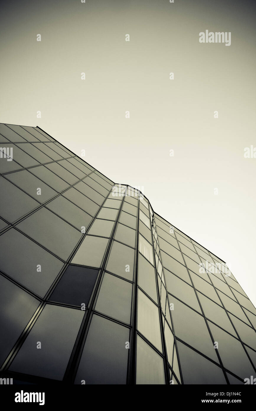 Bâtiment moderne en verre Banque D'Images
