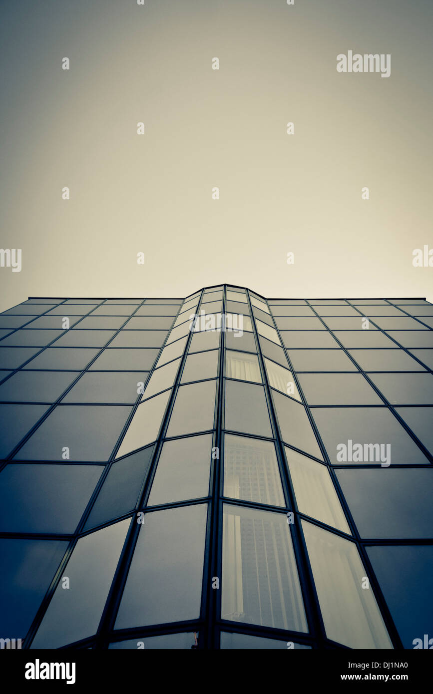 Bâtiment moderne en verre Banque D'Images