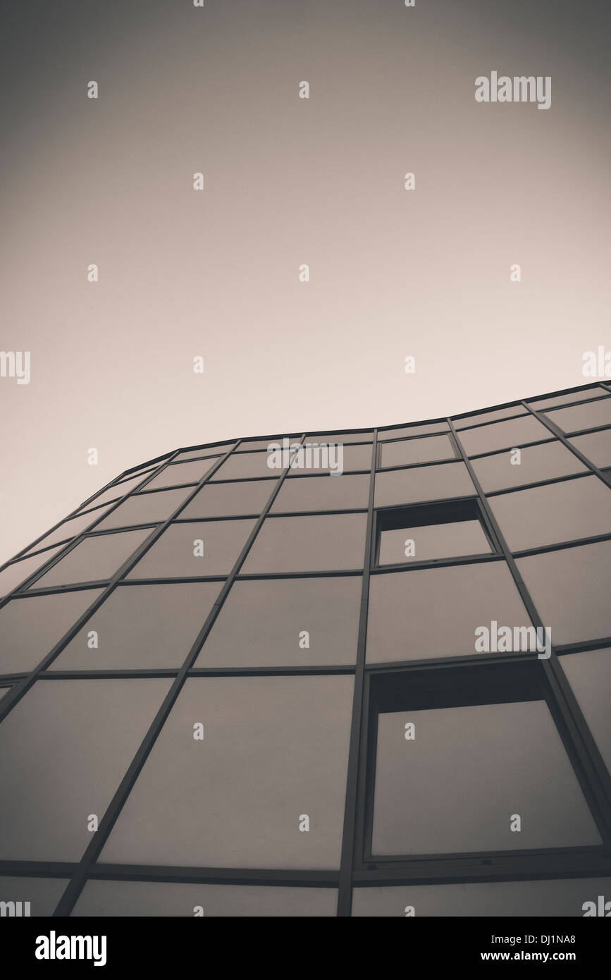 Bâtiment moderne en verre Banque D'Images