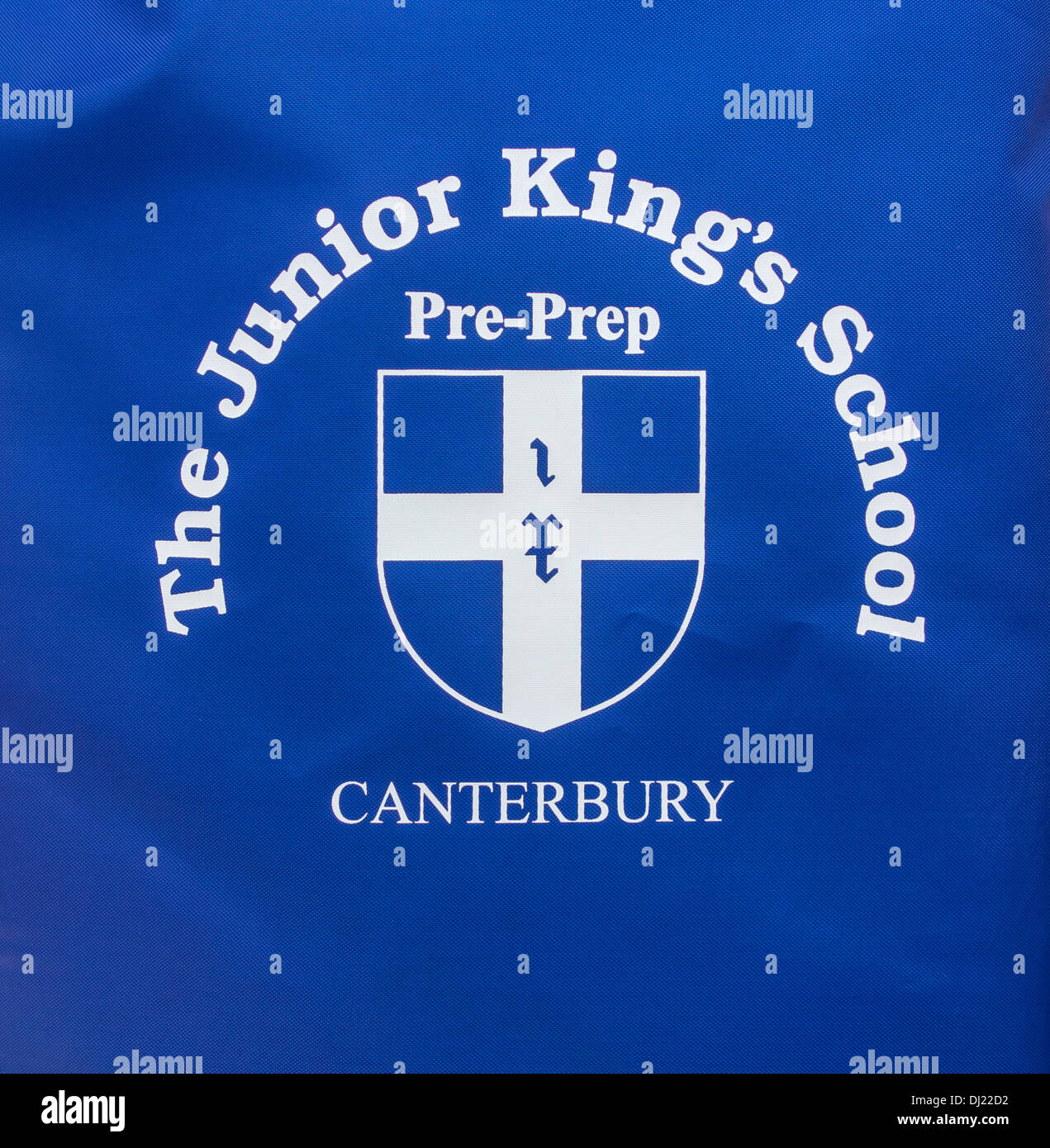 L'École Kings Junior Canterbury Logo Préparation préalable Banque D'Images