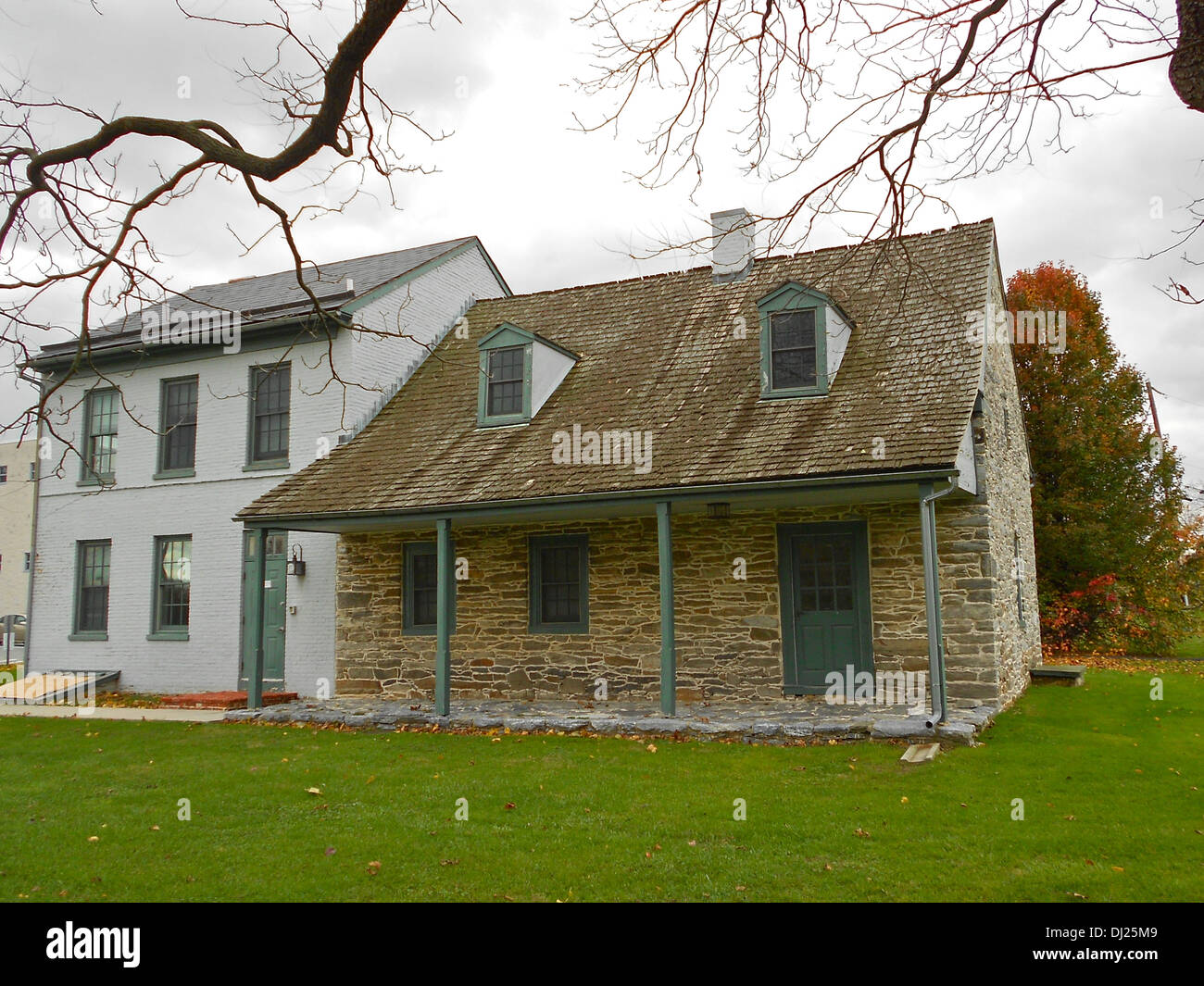 Strickler inscrites à la ferme familiale sur PNSR 21 février 1991 au 1205 Williams Road, à l'est d'York en Springettsbury Township, comté de York, Pennsylvanie. (Sur la propriété de prison du comté de York, près de l'INS. Il y a 3 pièces à la Chambre, le Banque D'Images