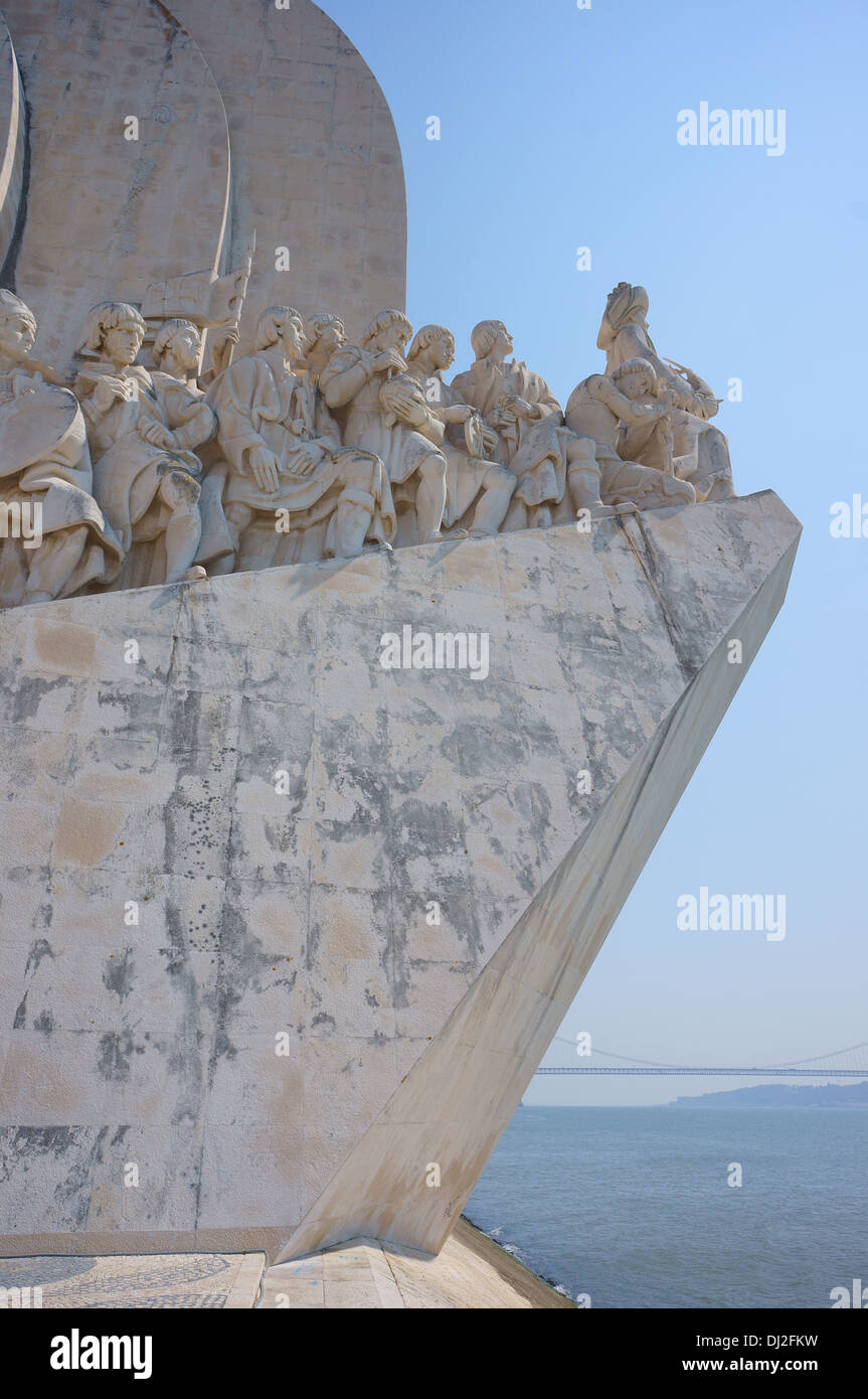 Monument des Découvertes Padrão dos Descobrimentos Lisbonne Lisboa Banque D'Images