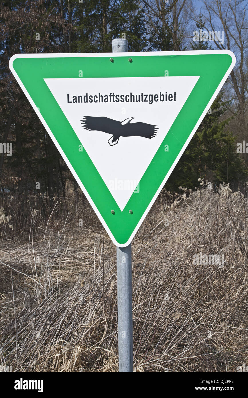 La zone de conservation du paysage Banque D'Images La zone de conservation du paysage Banque D'Images