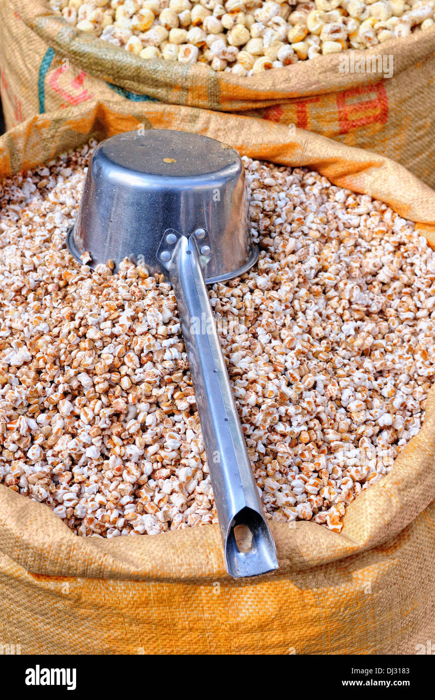 Vente ouvert avec Lhassa au Tibet Banque D'Images