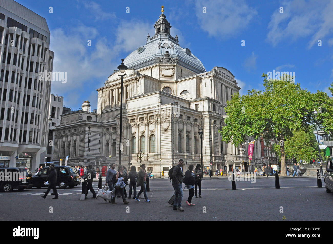 METHODIST CENTRAL HALL LONDON UK Banque D'Images