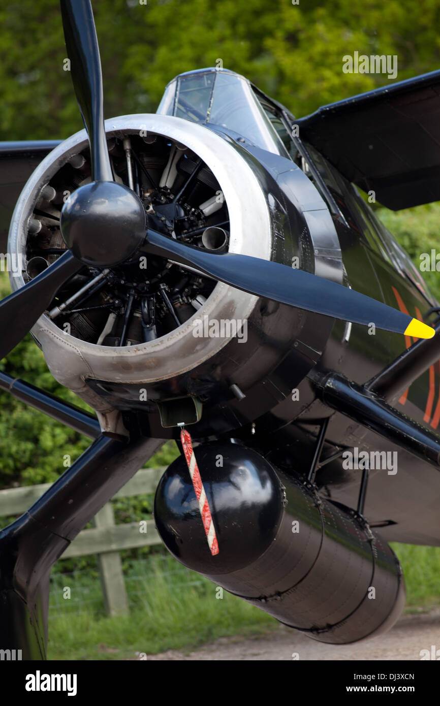 Avion Lysander ww2 Ancien directeur de l'affichage de la RAF air shuttleworth collection Banque D'Images