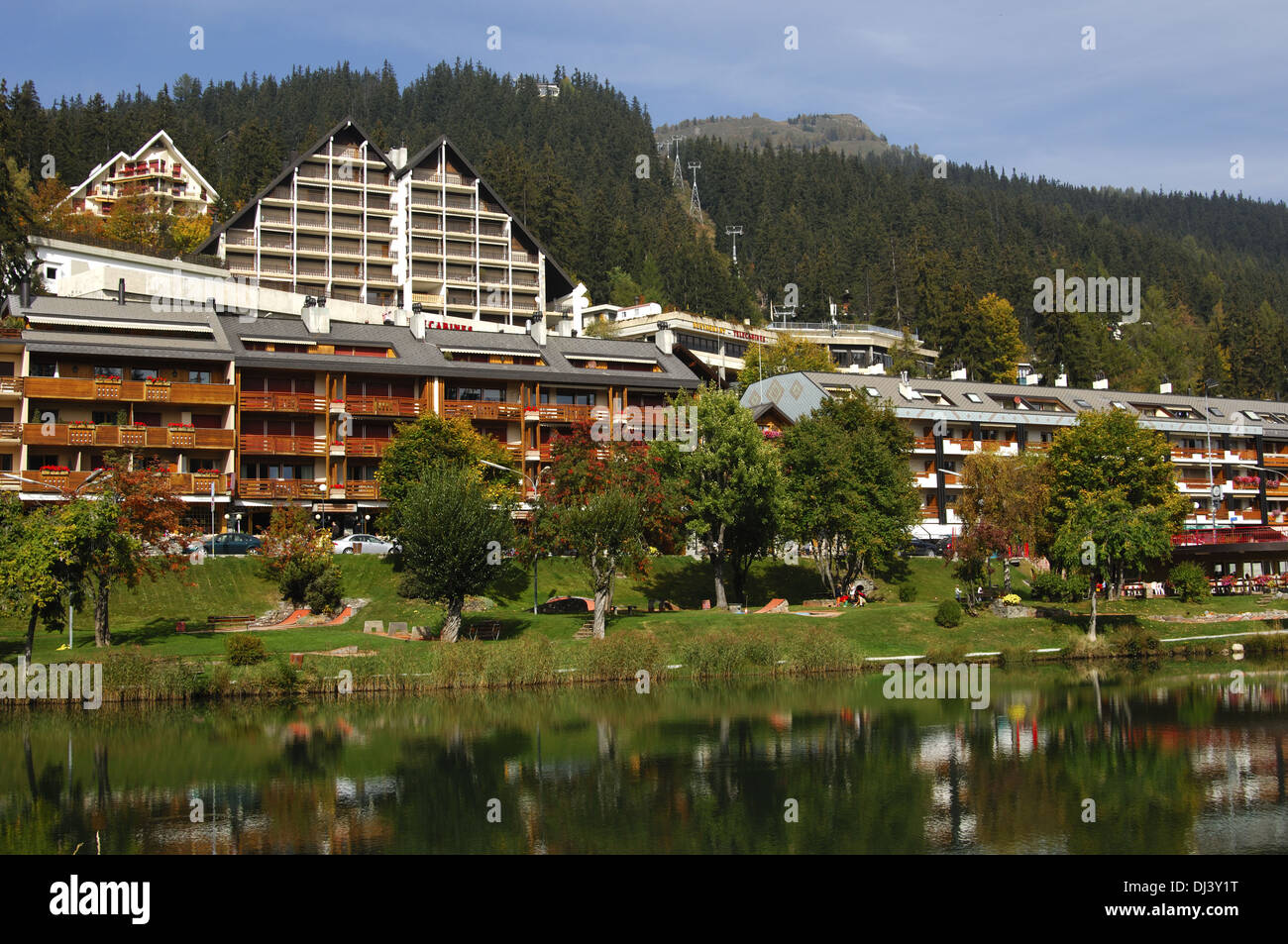 L'été à Crans-Montana, Valais, Suisse Banque D'Images