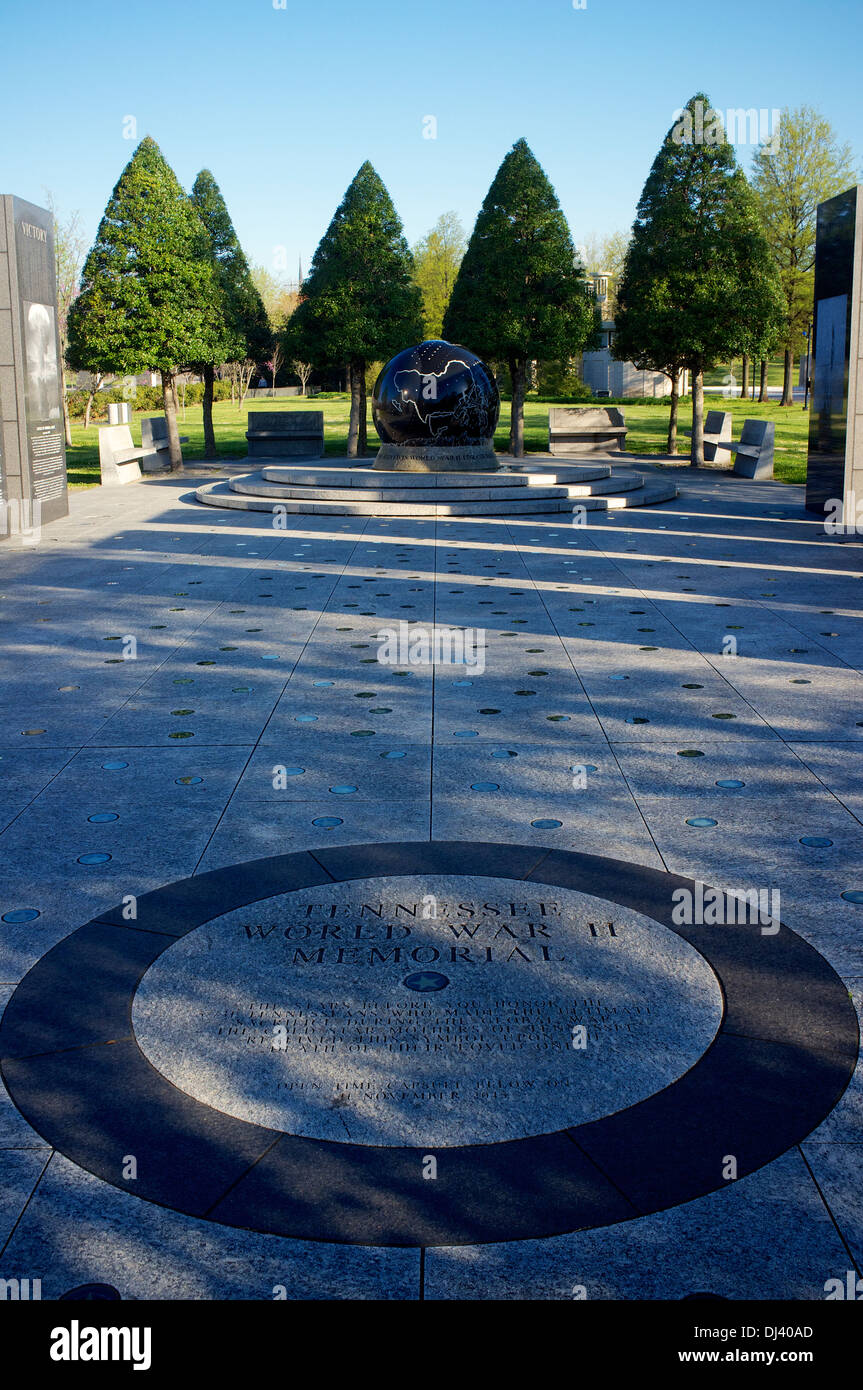 Georgia World War II Memorial Banque D'Images