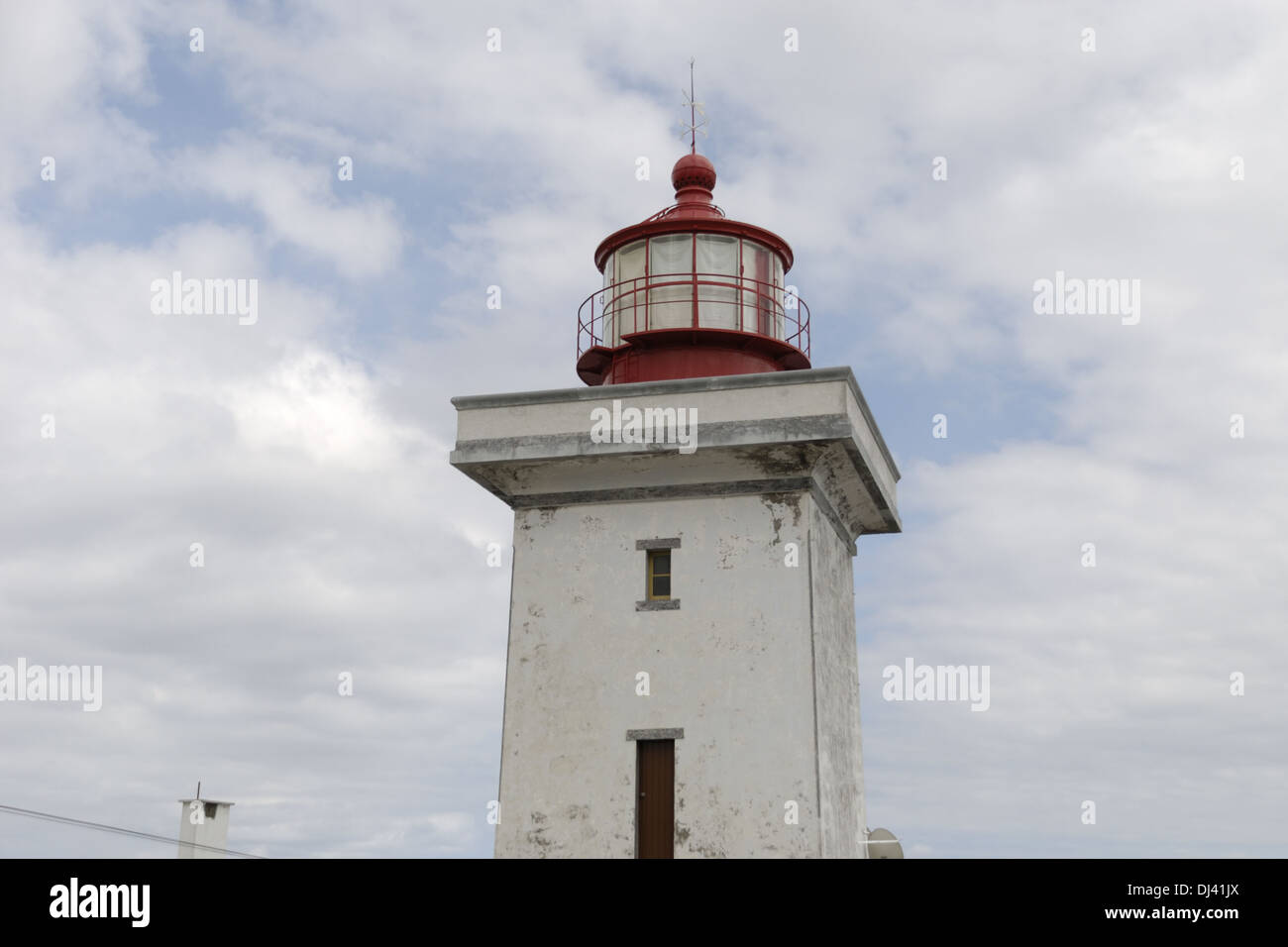 Le Farol das Contendas sur Terceira Banque D'Images