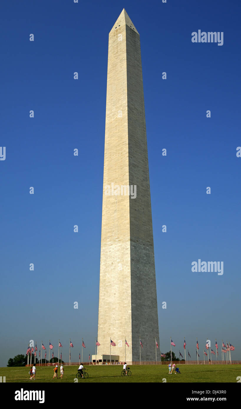 Washington Monument, Washington D.C., États-Unis Banque D'Images