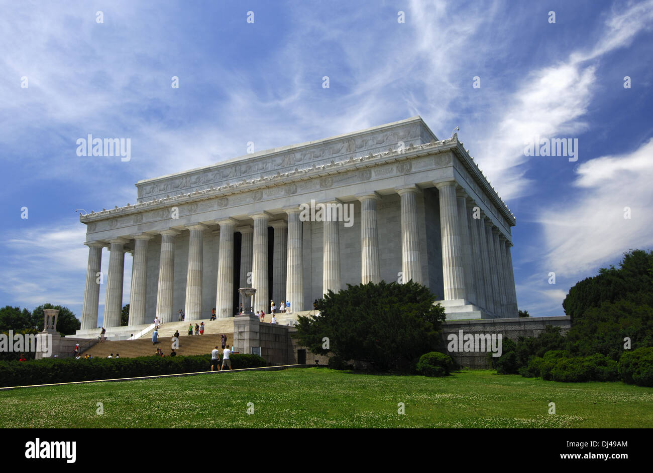 Lincoln Memorial, Washington D.C., États-Unis Banque D'Images