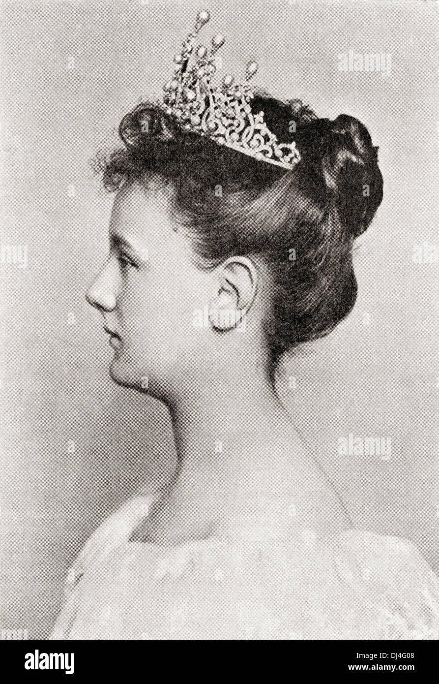 Wilhelmina, 1880 - 1962. Reine du royaume des Pays-Bas Banque D'Images