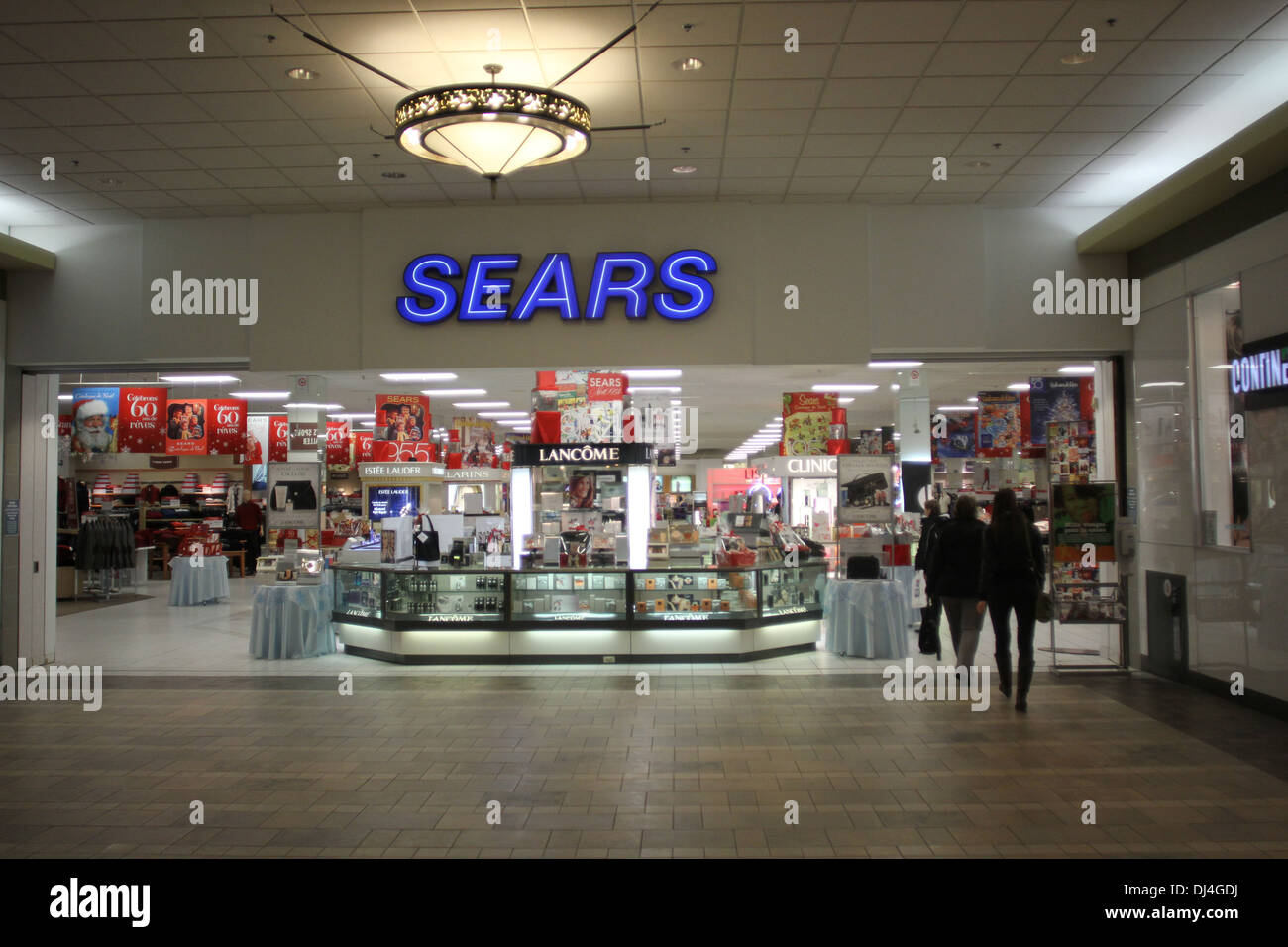 Un magasin de détail Sears dans un centre commercial Banque D'Images