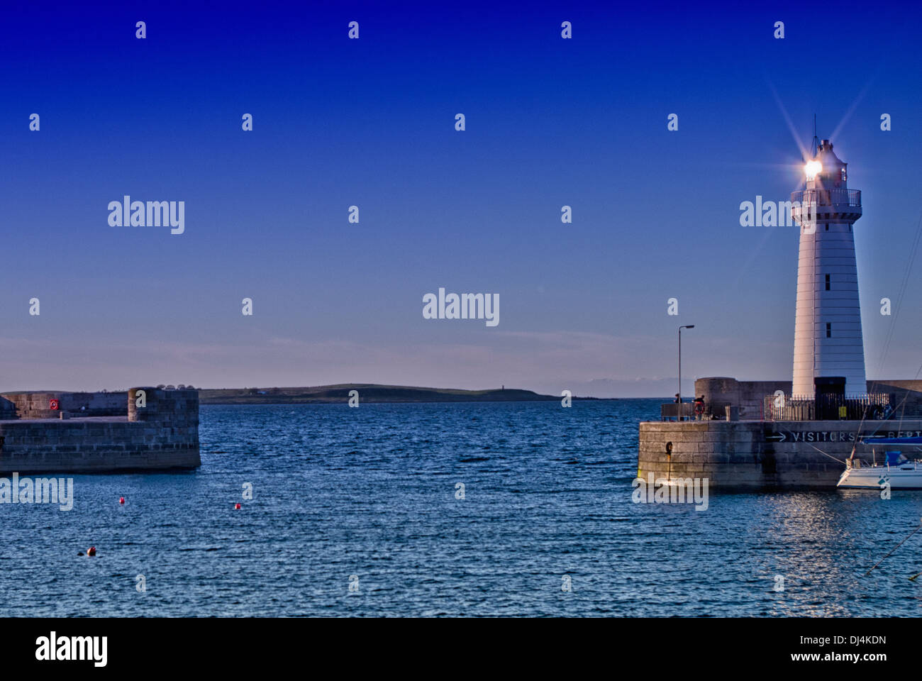 Phare de Donaghadee Banque D'Images