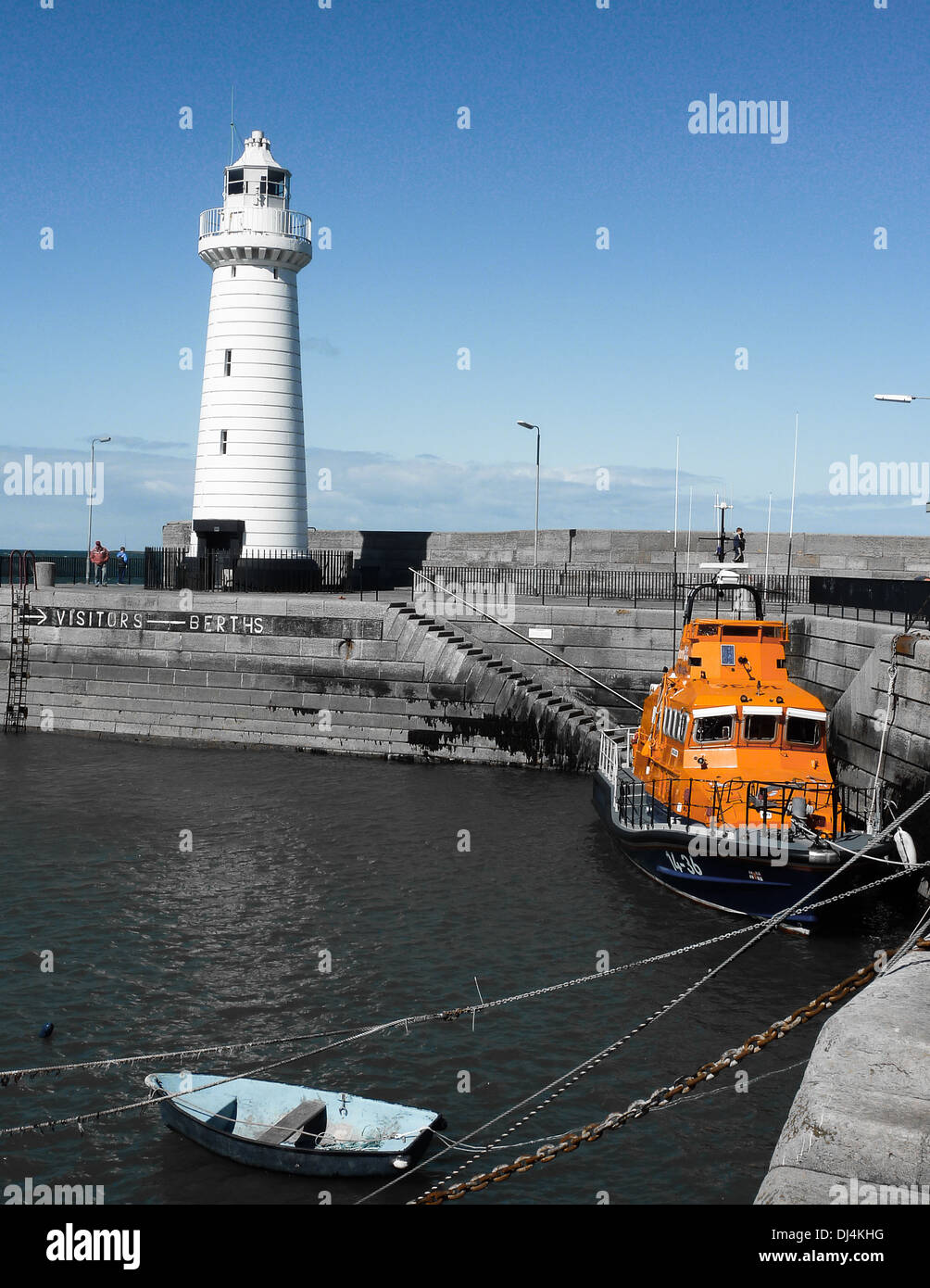 Phare de Donaghadee Banque D'Images