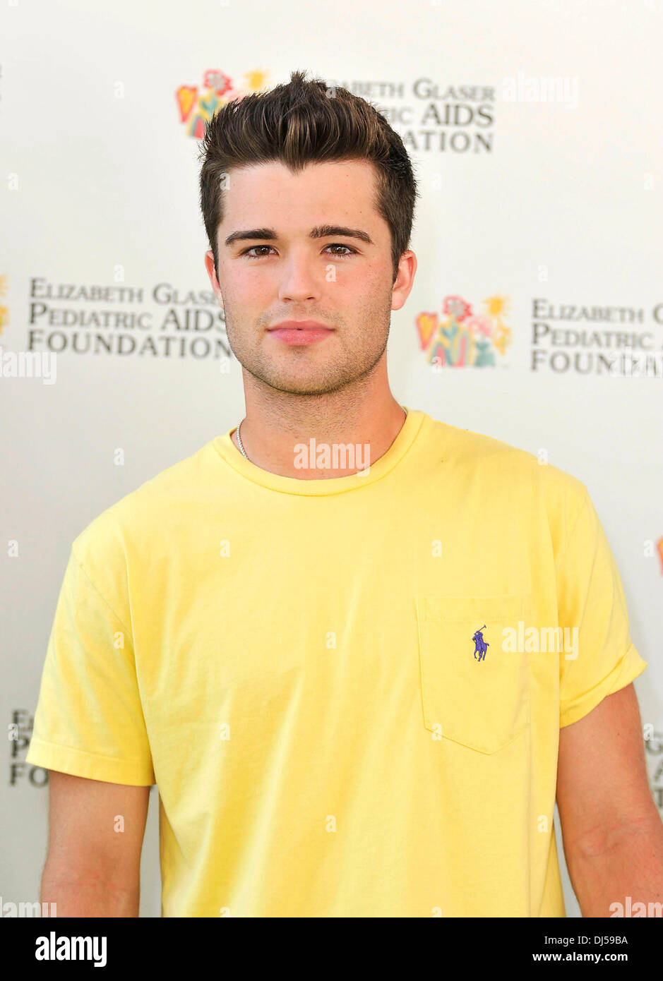 Spencer Boldman, arrive à la Elizabeth Glaser Pediatric AIDS Foundation's 23rd Annual 'A Time for Heroes celebrity' pique-nique à Wadsworth Theatre. Los Angeles, Californie - 03.06.12 Banque D'Images