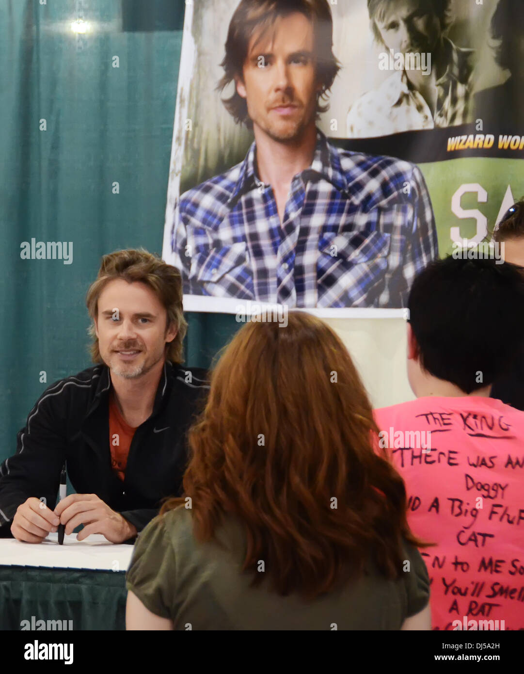 Sam Trammell Phila Comic Con 2012 à l'Indiana Convention Center Philadelphie, PA - 02.06.12 Banque D'Images