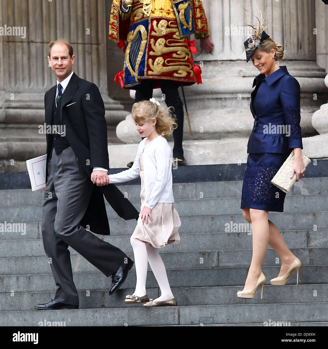 Le prince Edward, comte de Wessex , Sophie, comtesse de Wessex et sa
