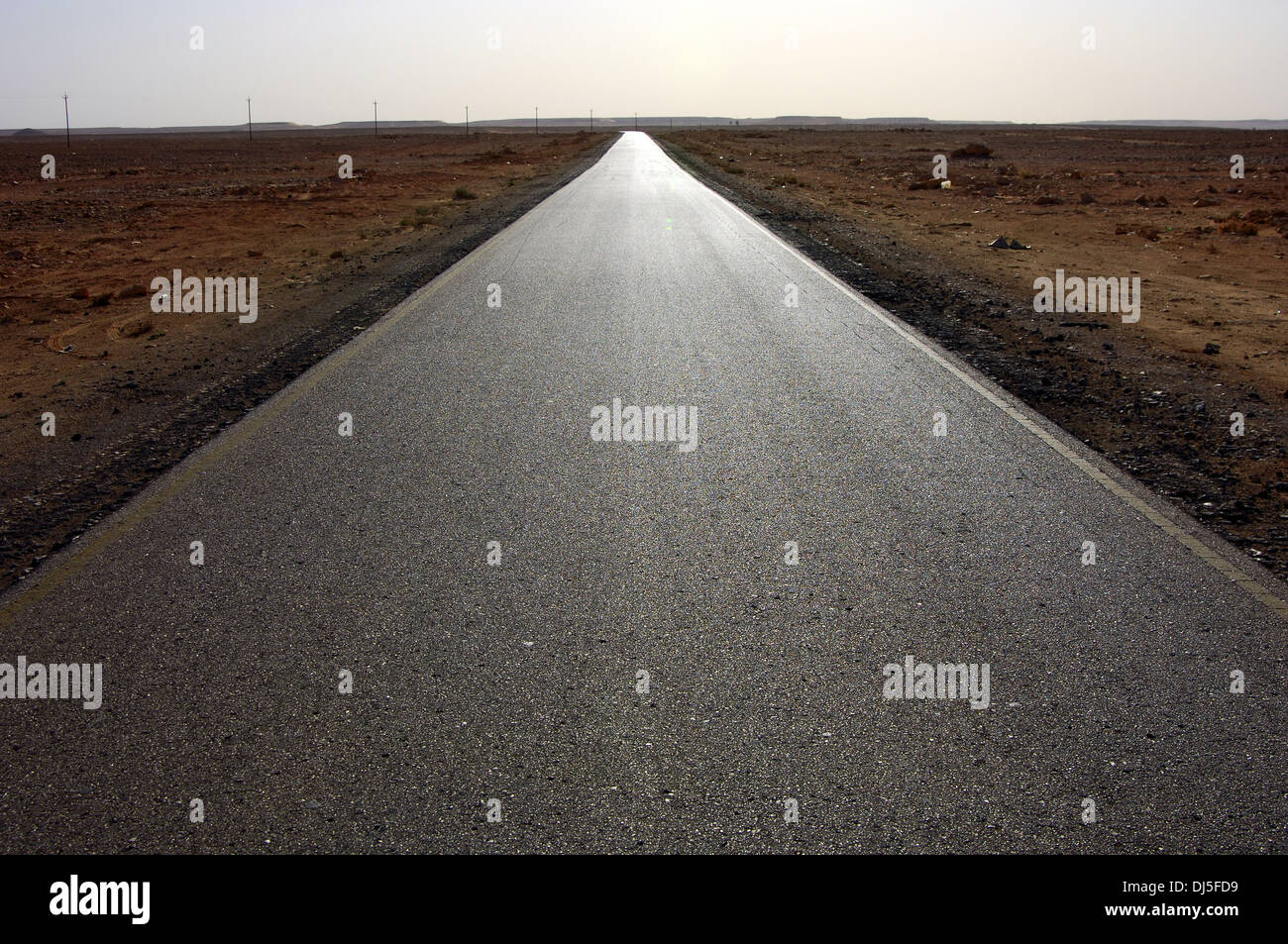 route de campagne Banque D'Images