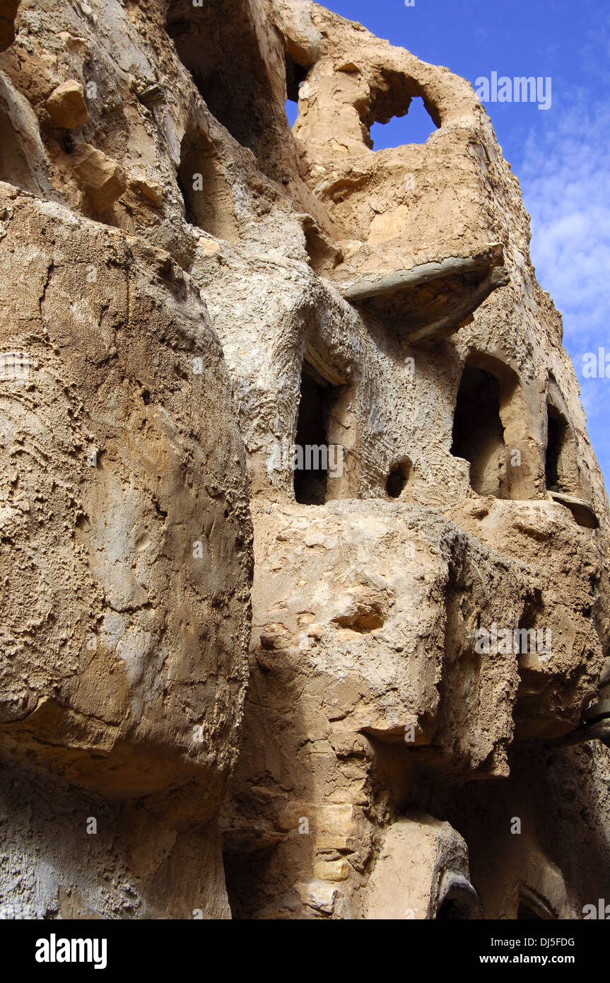 Grenier fortifié, Libye Banque D'Images