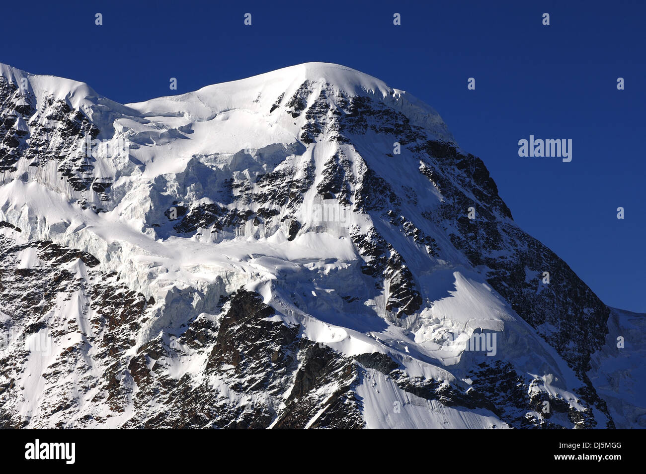 Peak Breithorn, Zermatt Banque D'Images