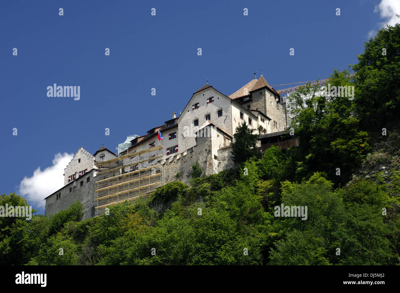 Château de Vaduz, Liechtenstein Banque D'Images