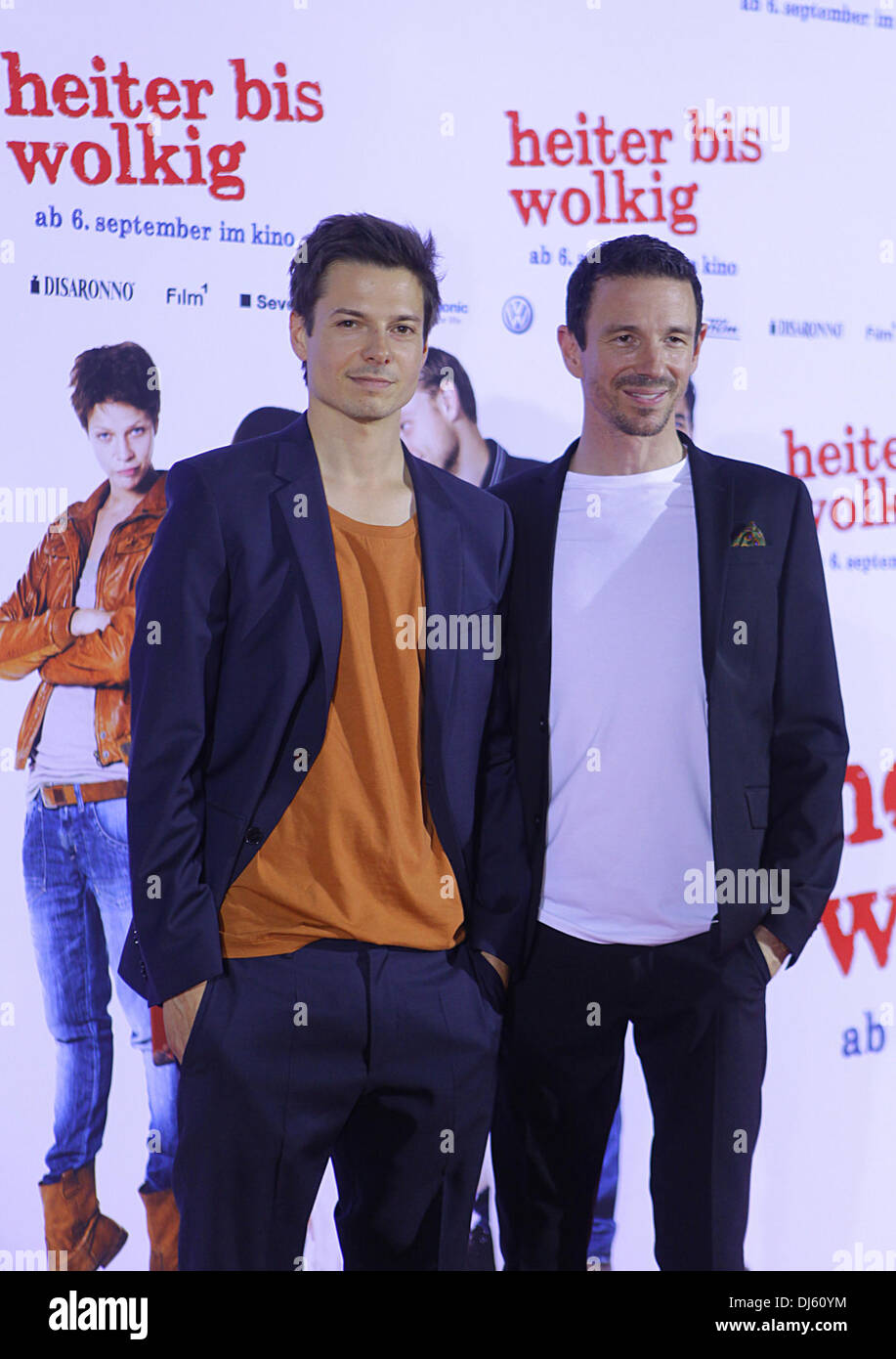 Marco Petry, Oliver Berben lors de la première du film 'Heiter bis wolkig' au cinéma Cinedom. Cologne, Allemagne - 02.07.2013 Banque D'Images